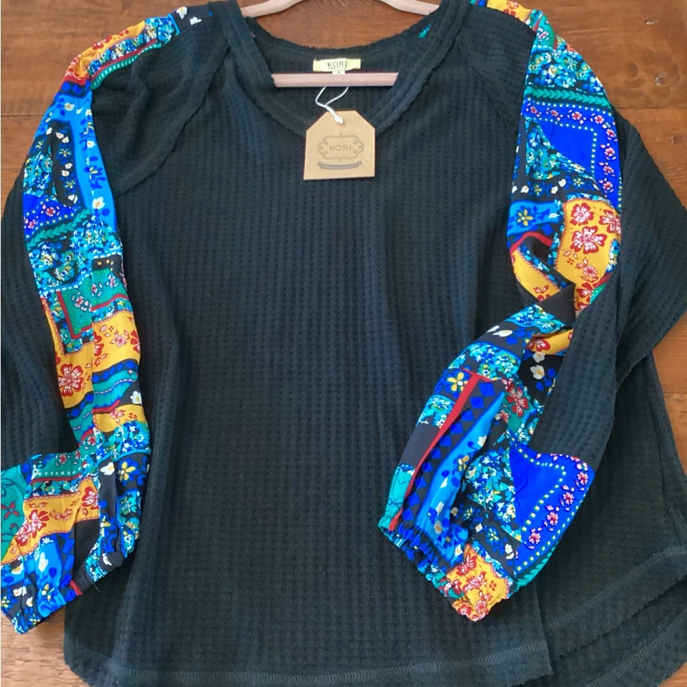 Kori Thermal V-Neck Top